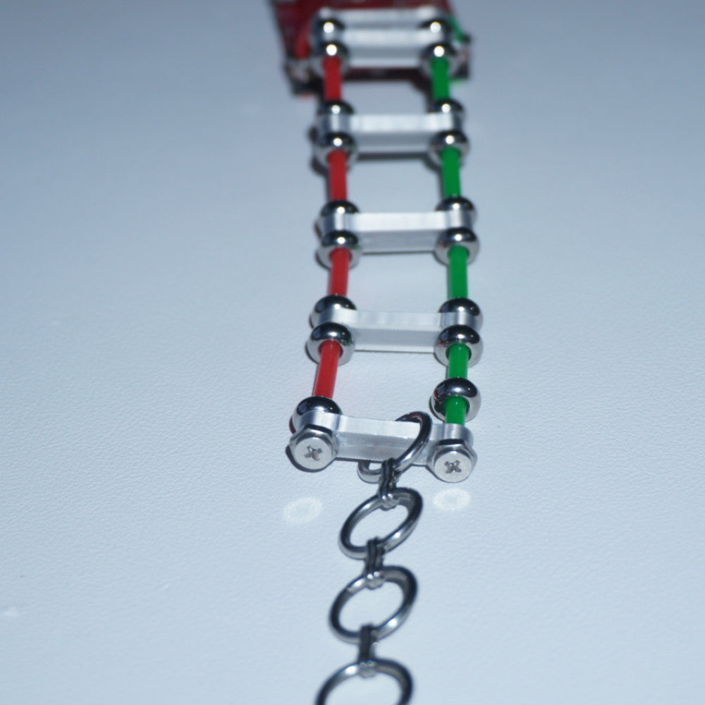 DZ011 Cyberpunk Circuit Board Double-Layer Choker