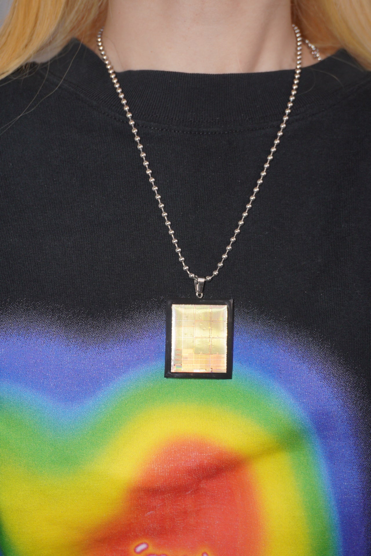 DZ008
Circuit Board Long Necklace