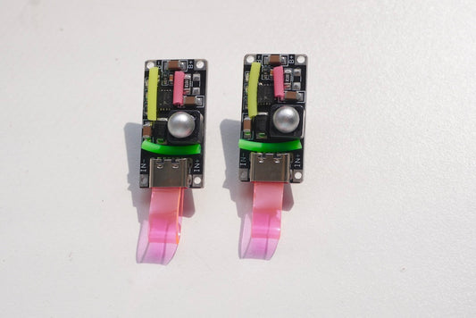 DZE002 Circuit Board Neon Fluorescent Earrings(Stainless Steel Earrings)