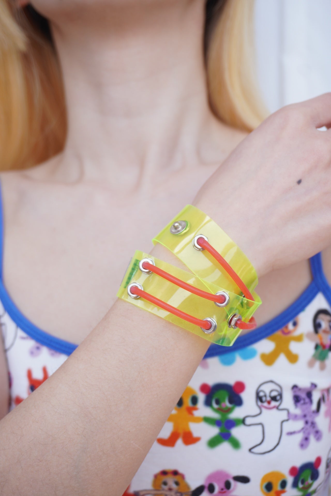 NH002 Neon Electronic Circuit Board Collar