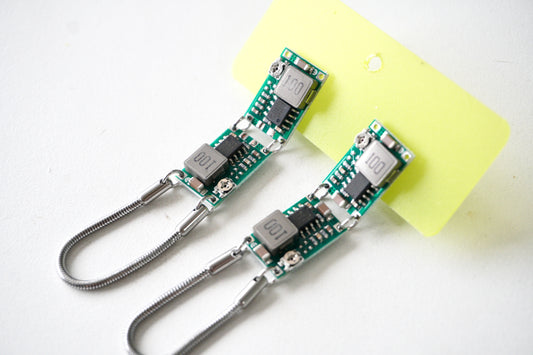 DZE001Circuit Board Tassel Earrings (Stainless Steel Earrings)