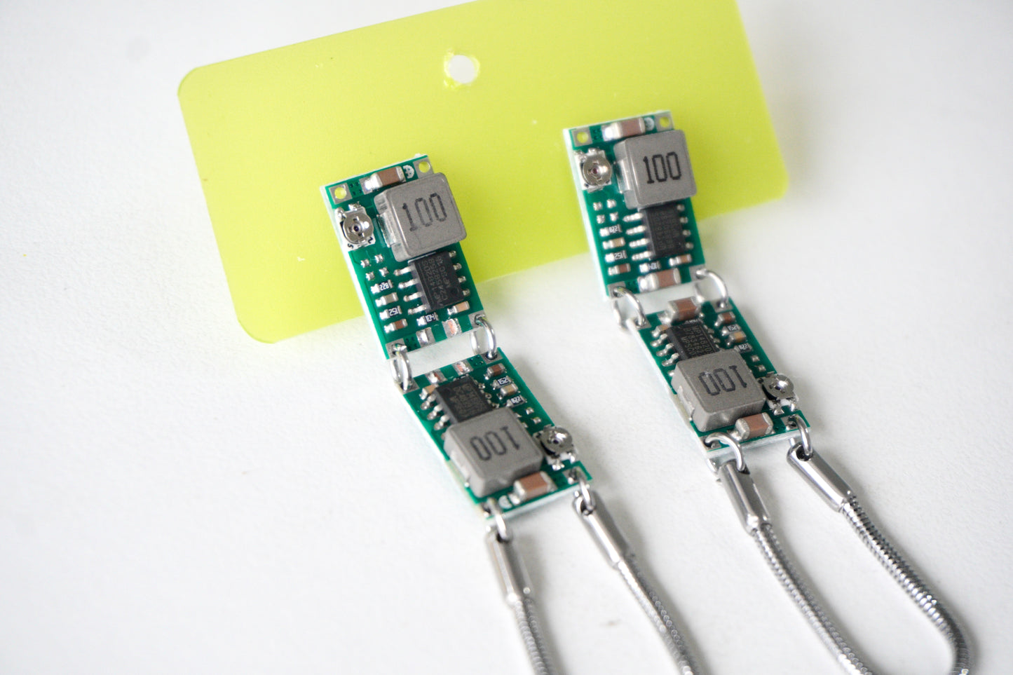 DZE001Circuit Board Tassel Earrings (Stainless Steel Earrings)