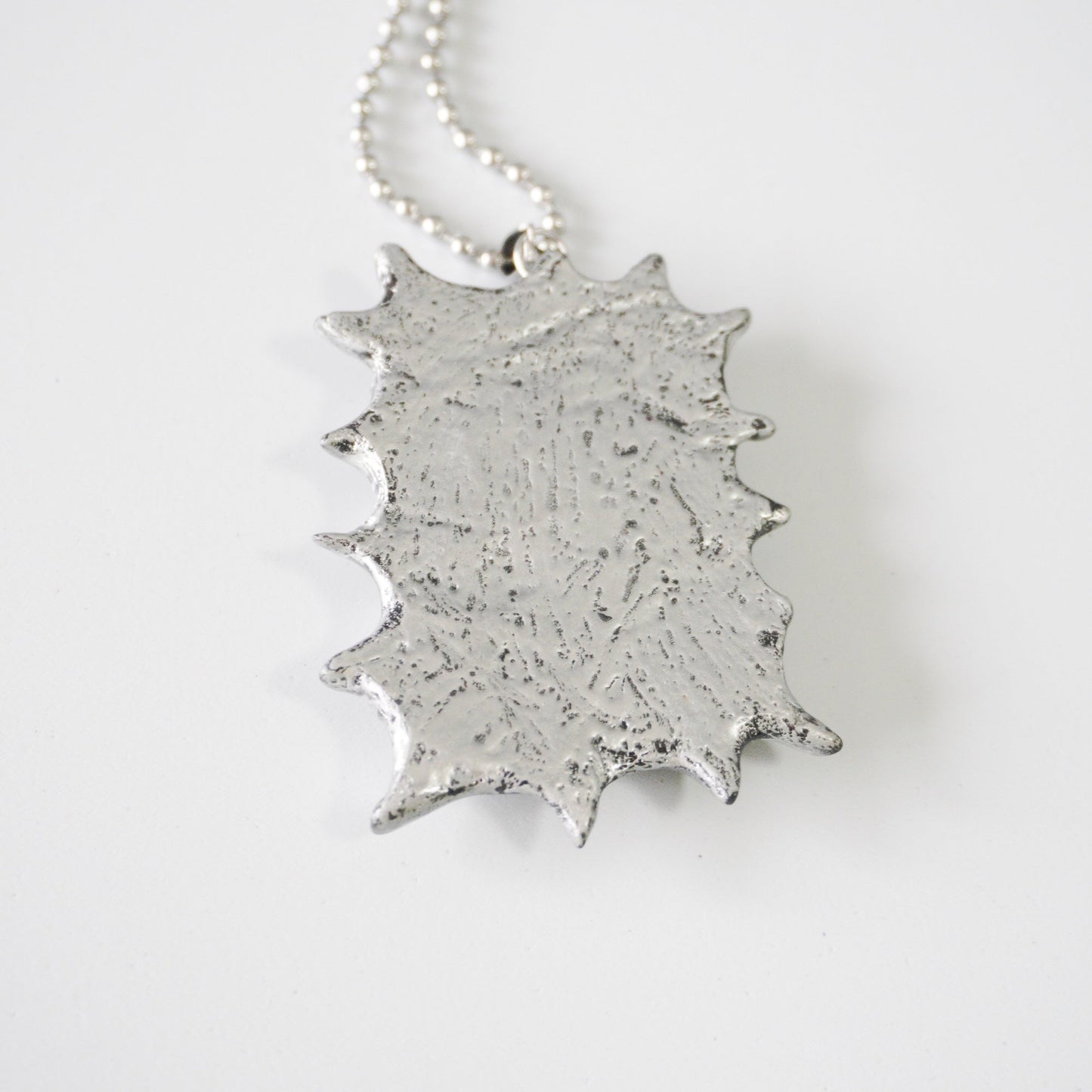Circuit Board Polymer Clay Spiked Pendant Necklace — One-of-a-Kind - futuristic jewelry - TUAN TUAN
