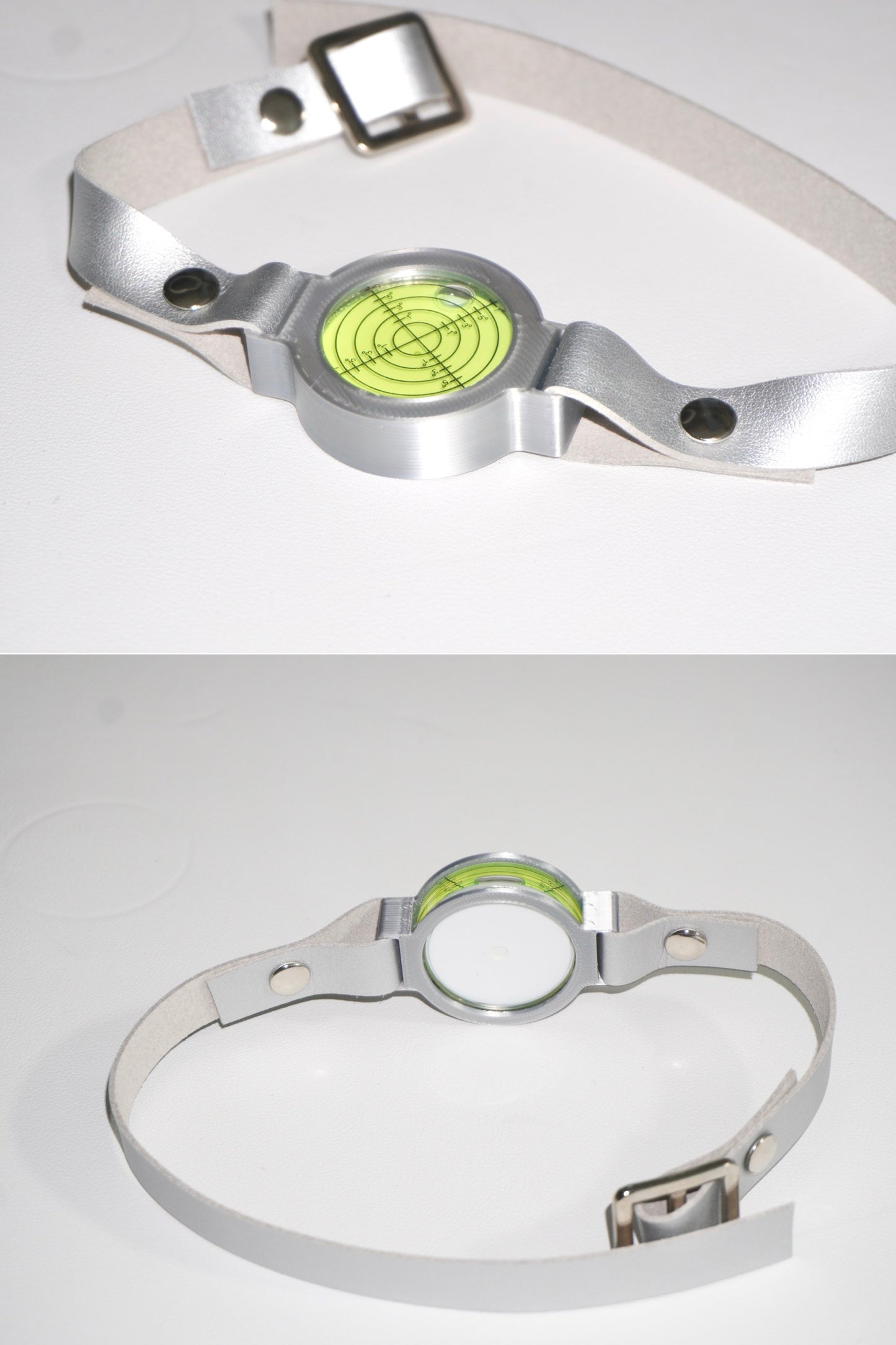 XZ002 Cyberpunk 3D Printed Handmade Level Silver Collar