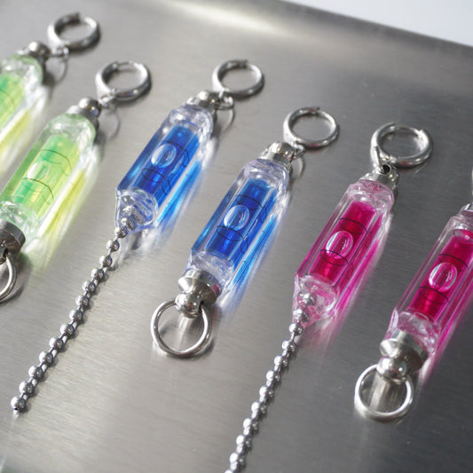 SPE001 Horizontal Asymmetrical Futuristic Earrings(Stainless Steel Earrings)