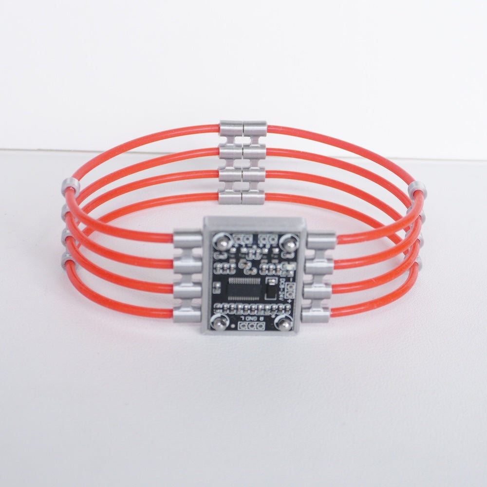 DZ012  Custom Edition Cyberpunk Magnetic Multi-Layer Necklace Detachable for use as a bracelet