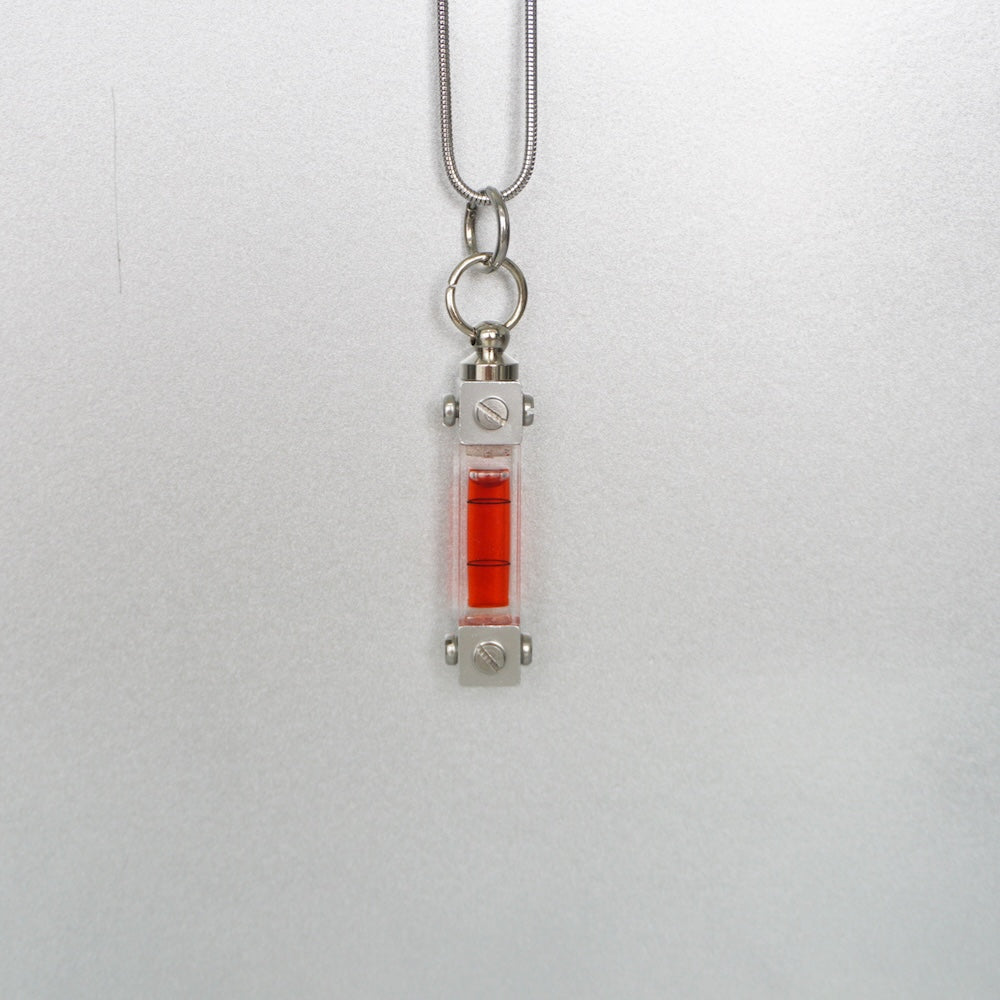Modular Spirit Level Necklace | Futuristic Cyberpunk Handmade Jewelry(4 Colours)