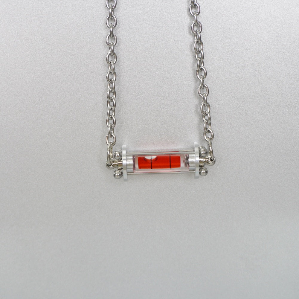 Mechanical Spirit Level Choker | Futuristic Cyberpunk Statement Necklace(4 Colours)