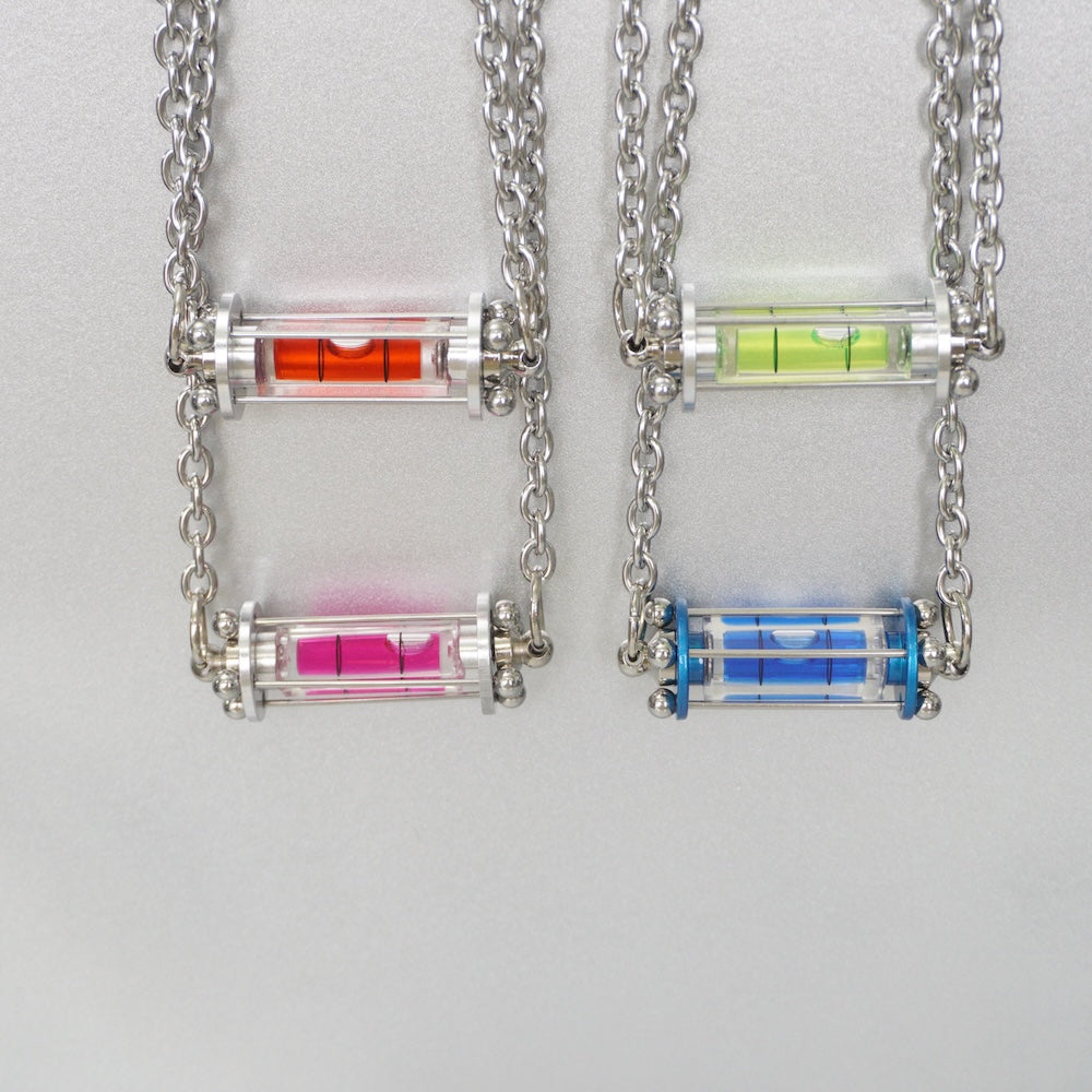 Mechanical Spirit Level Choker | Futuristic Cyberpunk Statement Necklace(4 Colours)