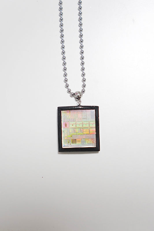 DZ008 Circuit Board Long Necklace