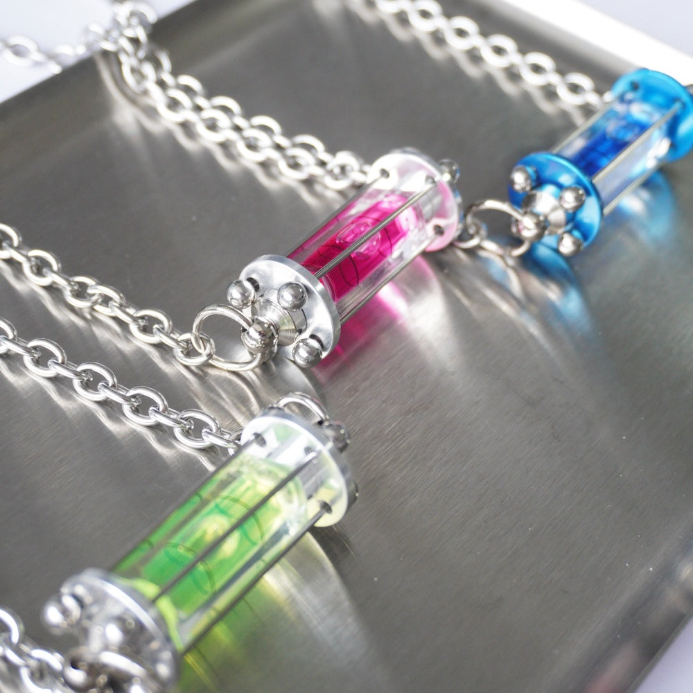 Mechanical Spirit Level Choker | Futuristic Cyberpunk Statement Necklace(3 Colours)