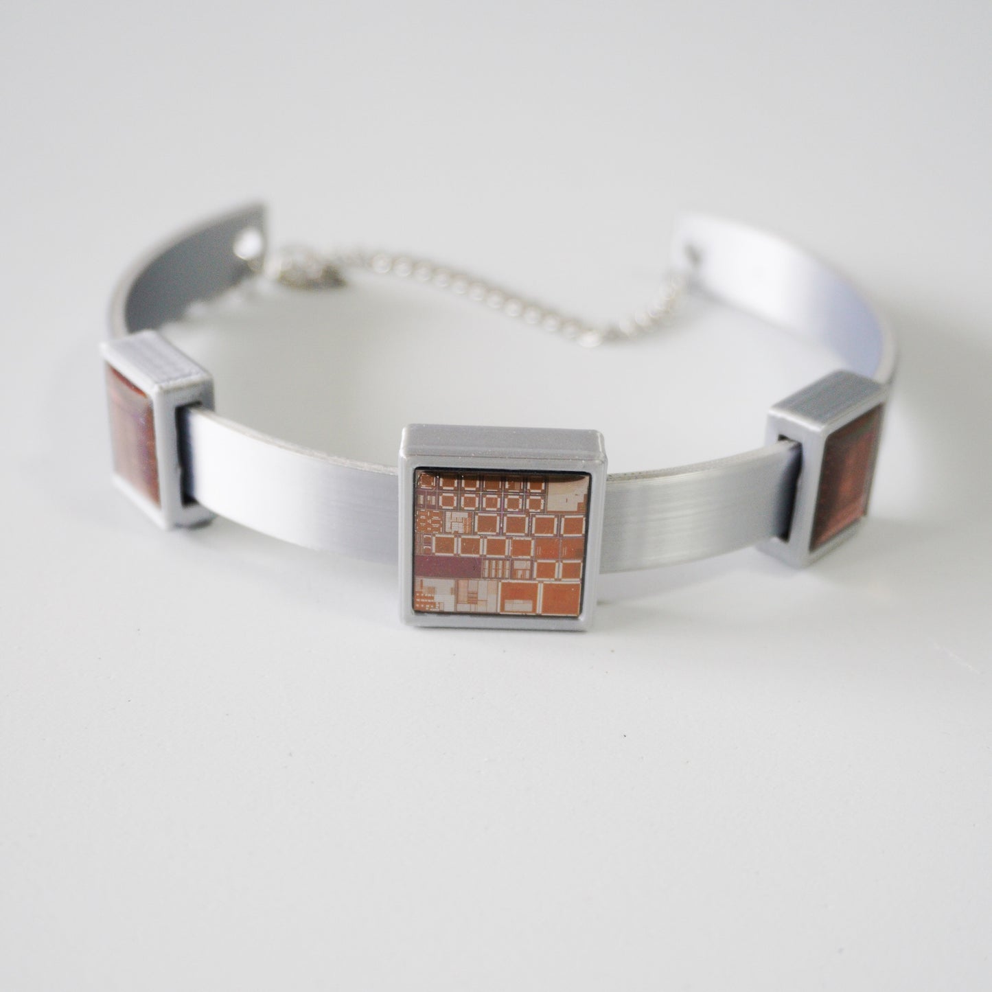 Movable Block Cyber Chip Choker — One-of-a-Kind