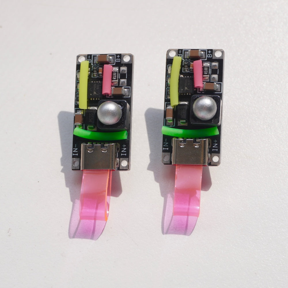DZE002 Circuit Board Neon Fluorescent Earrings(Stainless Steel Earrings)