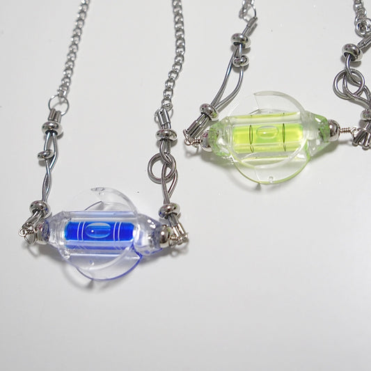 SP003 Round Level Futuristic Necklace （Two colors）