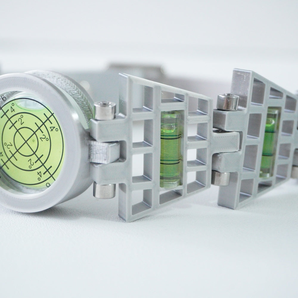 XZ003 Cyberpunk 3D Printed Handmade Level Silver Collar