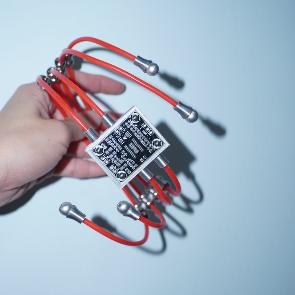 Custom Edition Futuristic Cyberpunk Magnetic Multi-Layer Choker — Circuit Board-Inspired Future Style - futuristic jewelry - TUAN TUAN