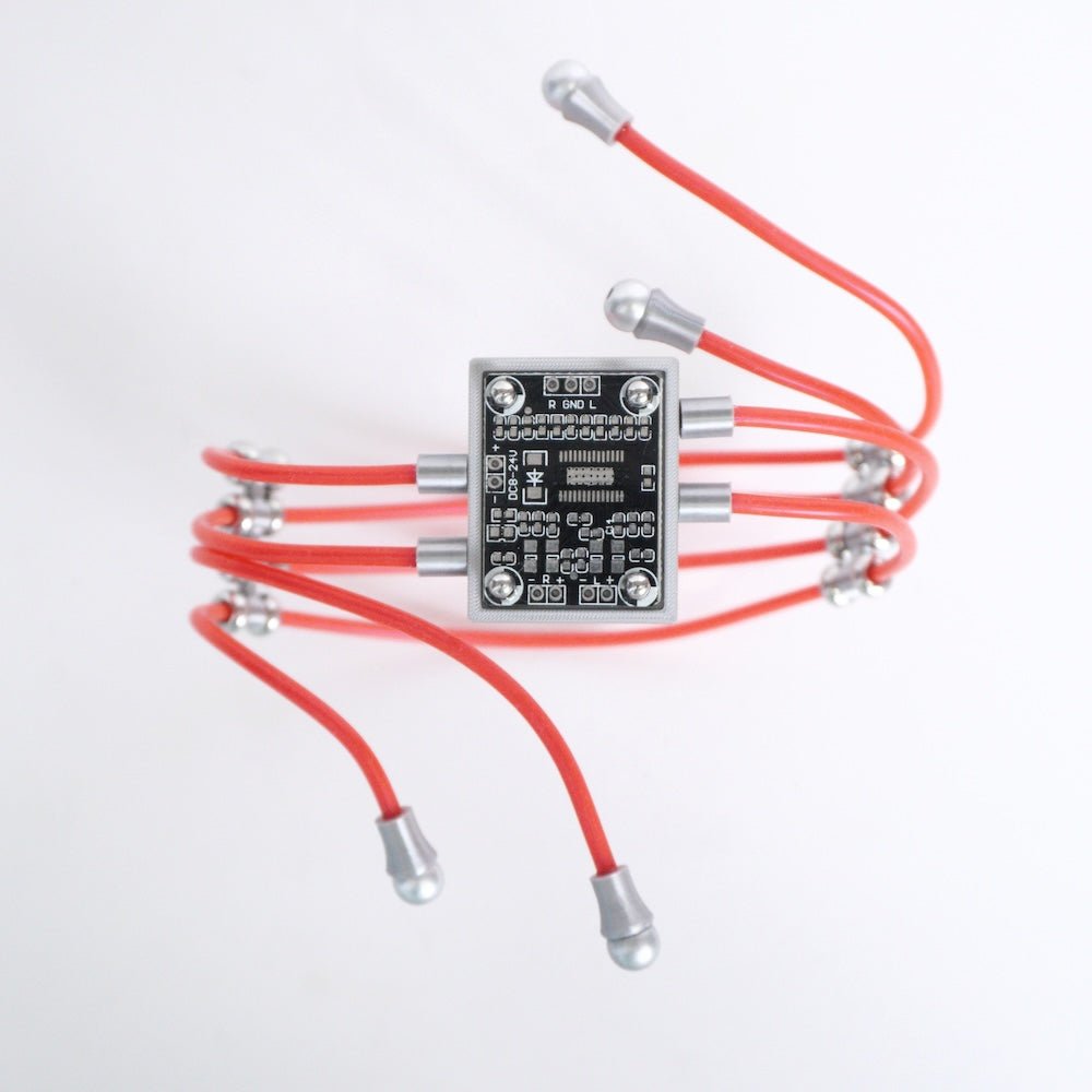 Custom Edition Futuristic Cyberpunk Magnetic Multi-Layer Choker — Circuit Board-Inspired Future Style - futuristic jewelry - TUAN TUAN