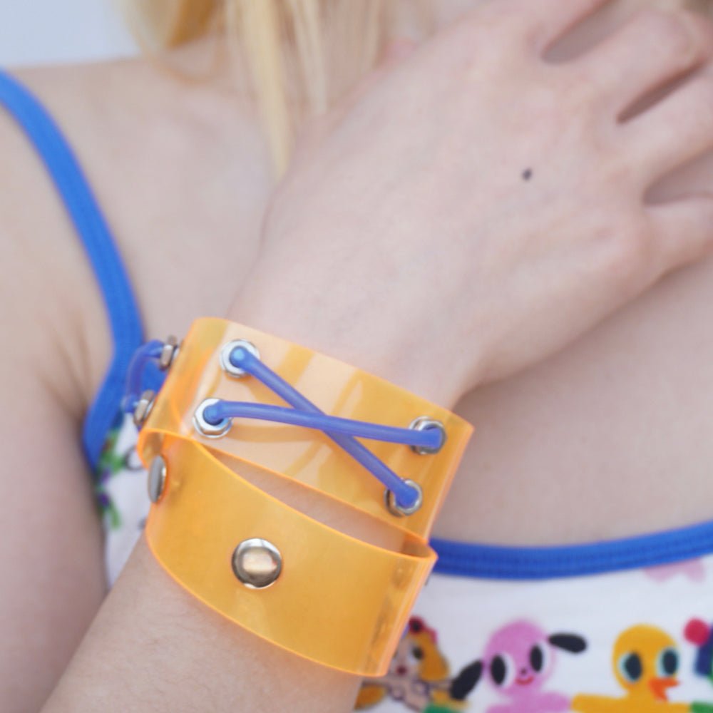 Futuristic Cyberpunk-Inspired Choker—Handcrafted Necklace - futuristic jewelry - TUAN TUAN