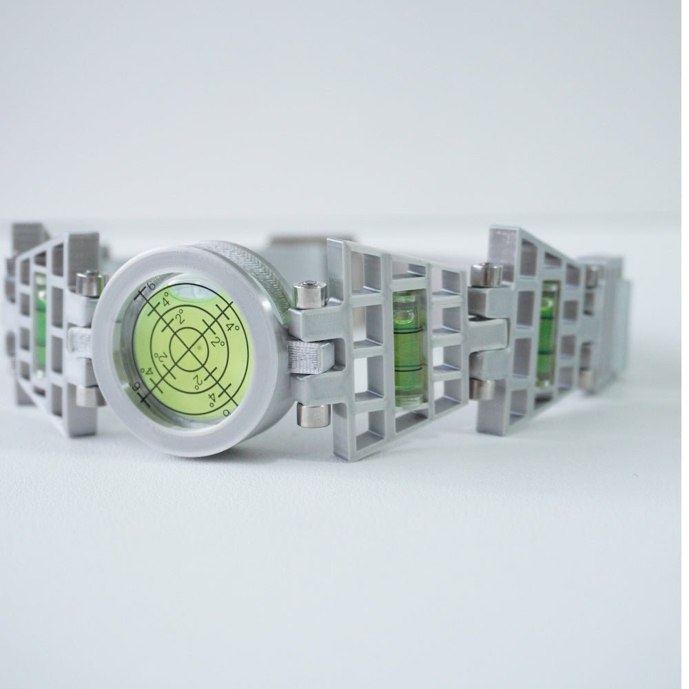 Futuristic Cyberpunk Mecha Leveling Choker— 3D-Printed Handcrafted Necklace - futuristic jewelry - TUAN TUAN