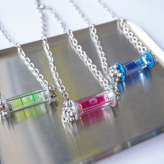 Mechanical Spirit Level Choker | Futuristic Cyberpunk Statement Necklace(3 Colours) - futuristic jewelry - TUAN TUAN