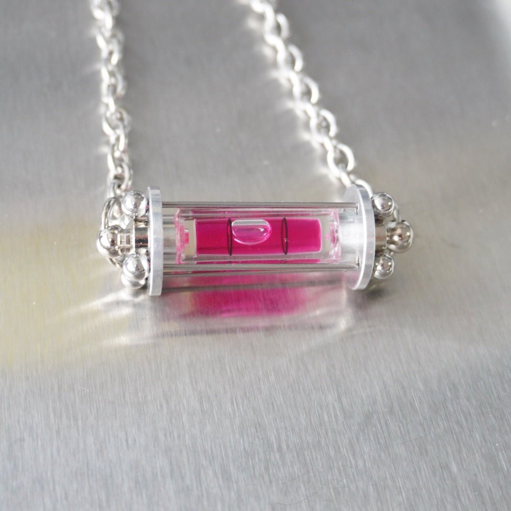 Mechanical Spirit Level Choker | Futuristic Cyberpunk Statement Necklace(3 Colours) - futuristic jewelry - TUAN TUAN