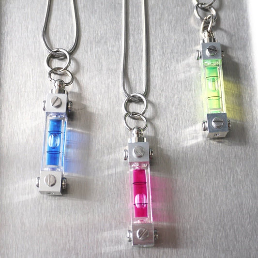 Modular Spirit Level Necklace | Futuristic Cyberpunk Handmade Jewelry(3 Colours) - futuristic jewelry - TUAN TUAN