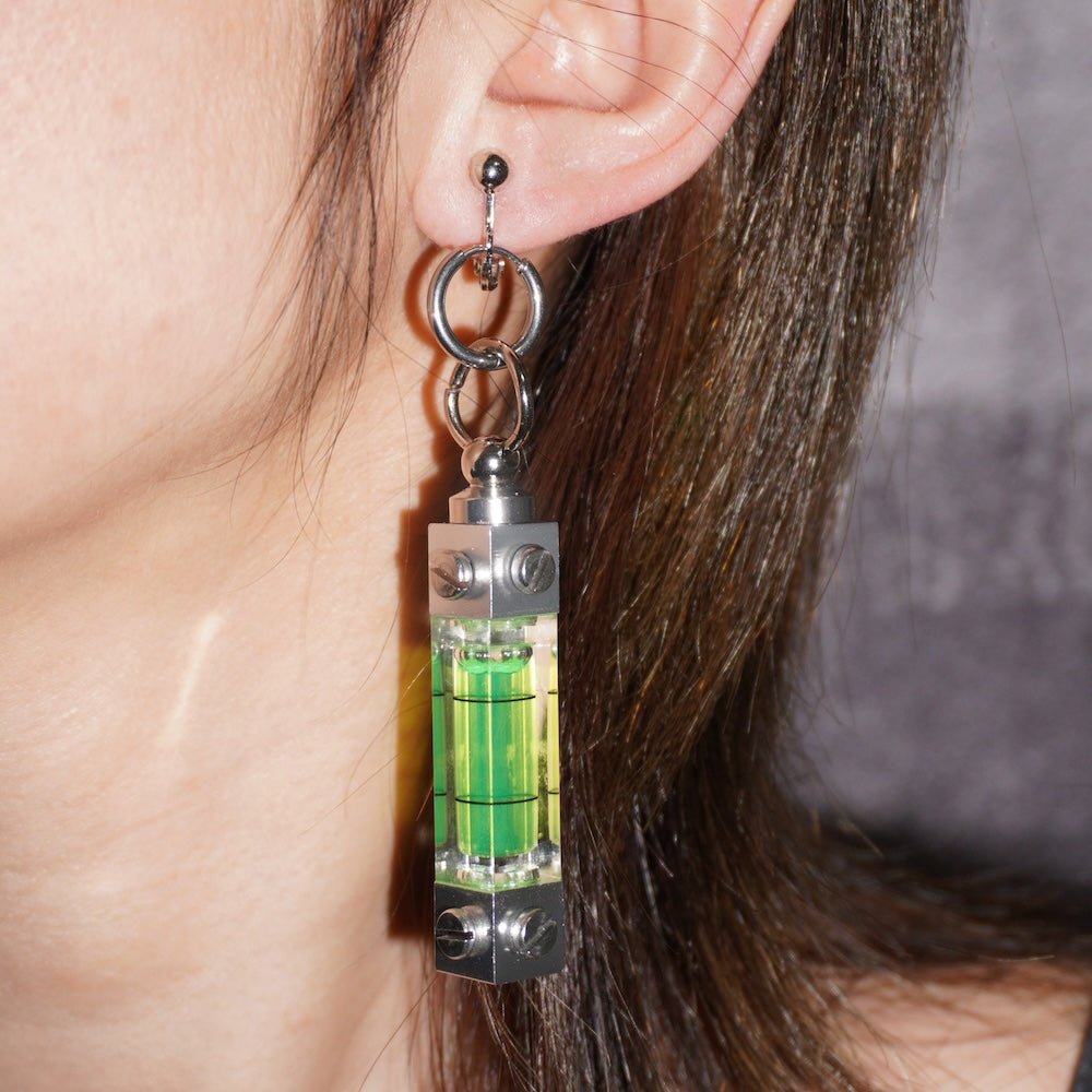 Modular Spirit Level Necklace | Futuristic Cyberpunk Handmade Jewelry(3 Colours) - futuristic jewelry - TUAN TUAN