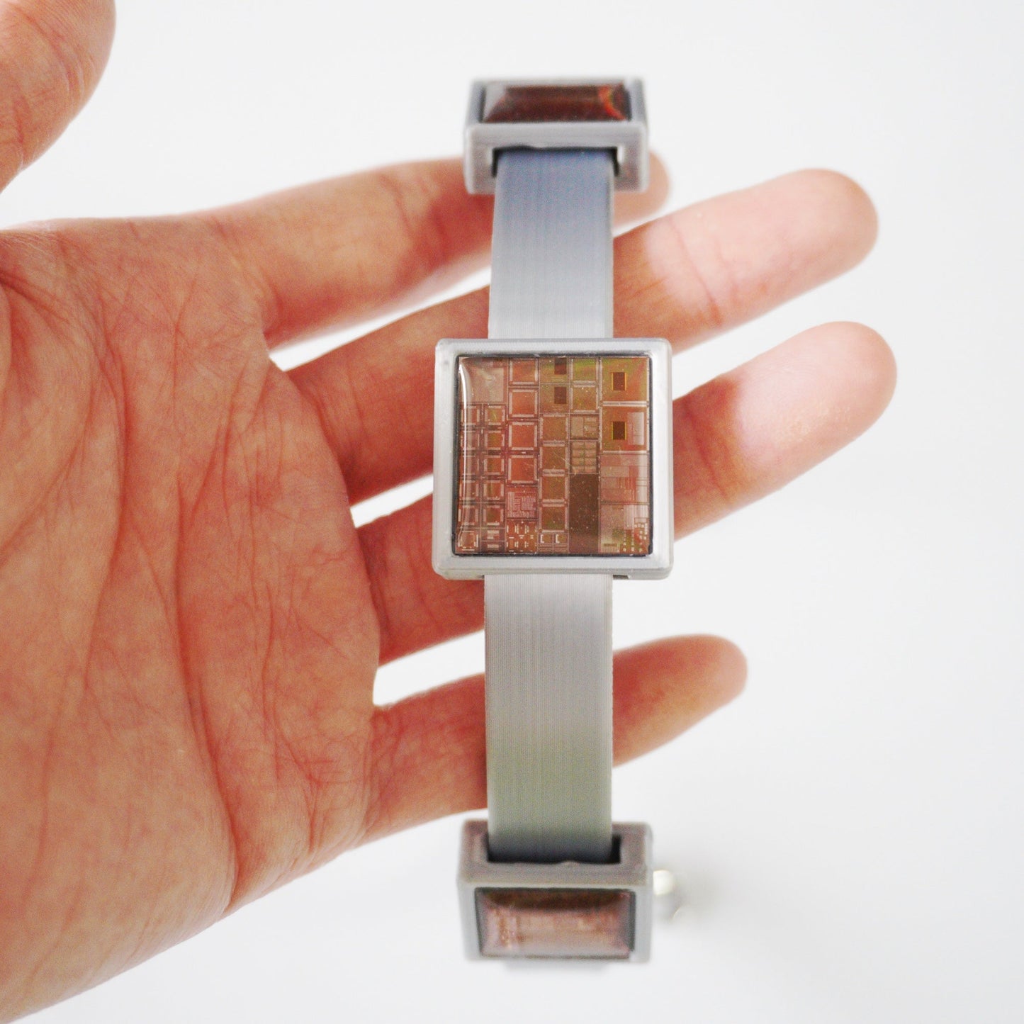 Movable Block Cyber Chip Choker — One-of-a-Kind - futuristic jewelry - TUAN TUAN